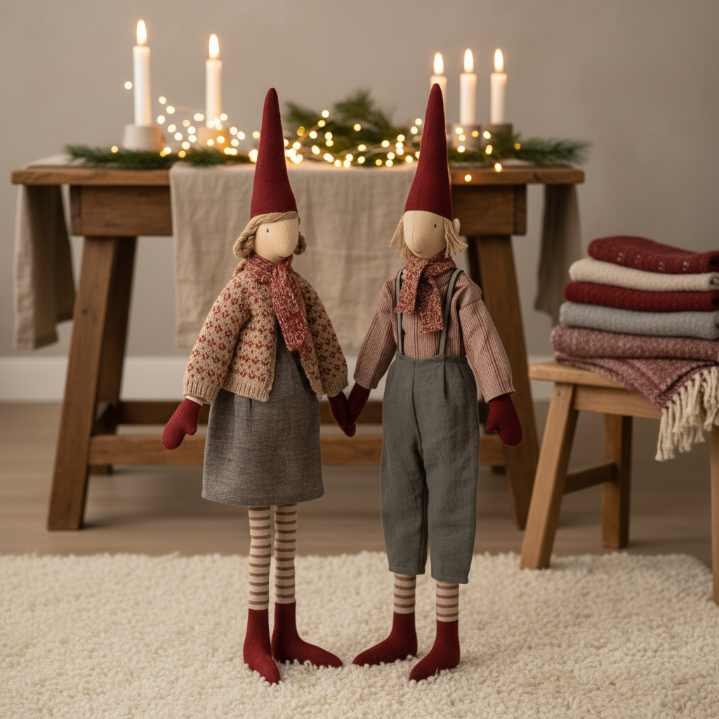 Maileg 2025 nisse - Str. 4 60cm