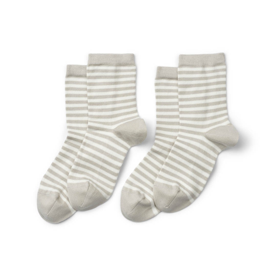Gorridsen Design - 2 stk Mimosa strømper pearl/ivory