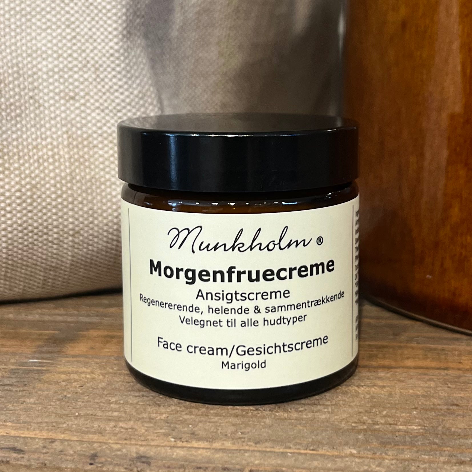 Munkholm creme - mild morgenfrue creme til alle hudtyper