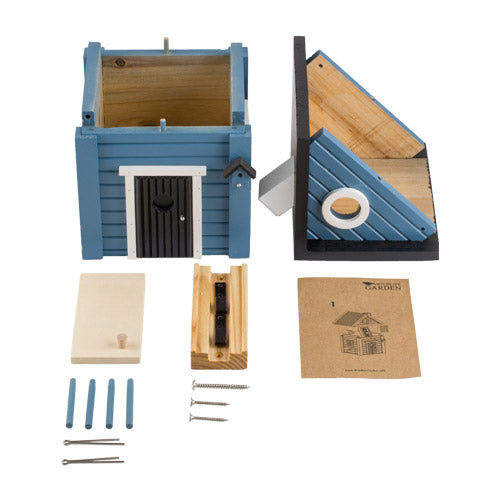 Fuglehus Wildlife Garden - Blå Hytte