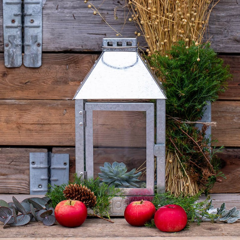 Galvaniseret lanterne - A2 living Mini