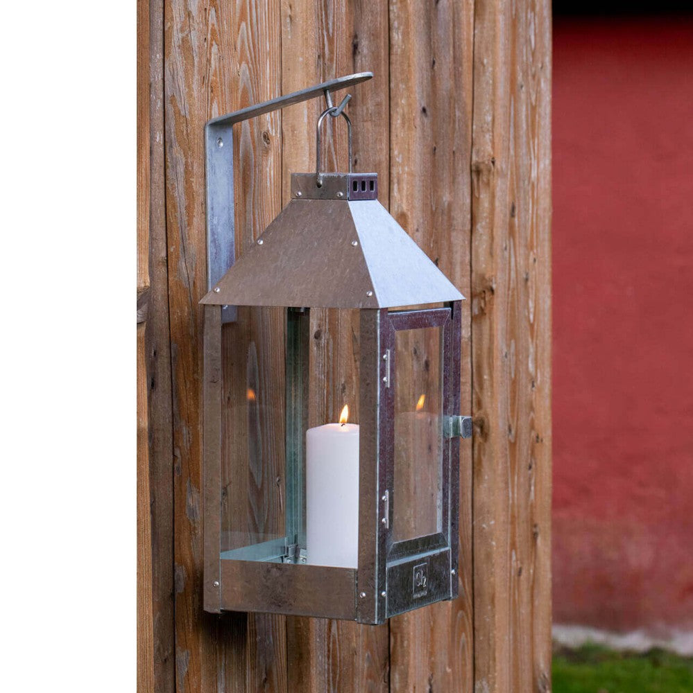 Galvaniseret lanterne - A2 living Midi