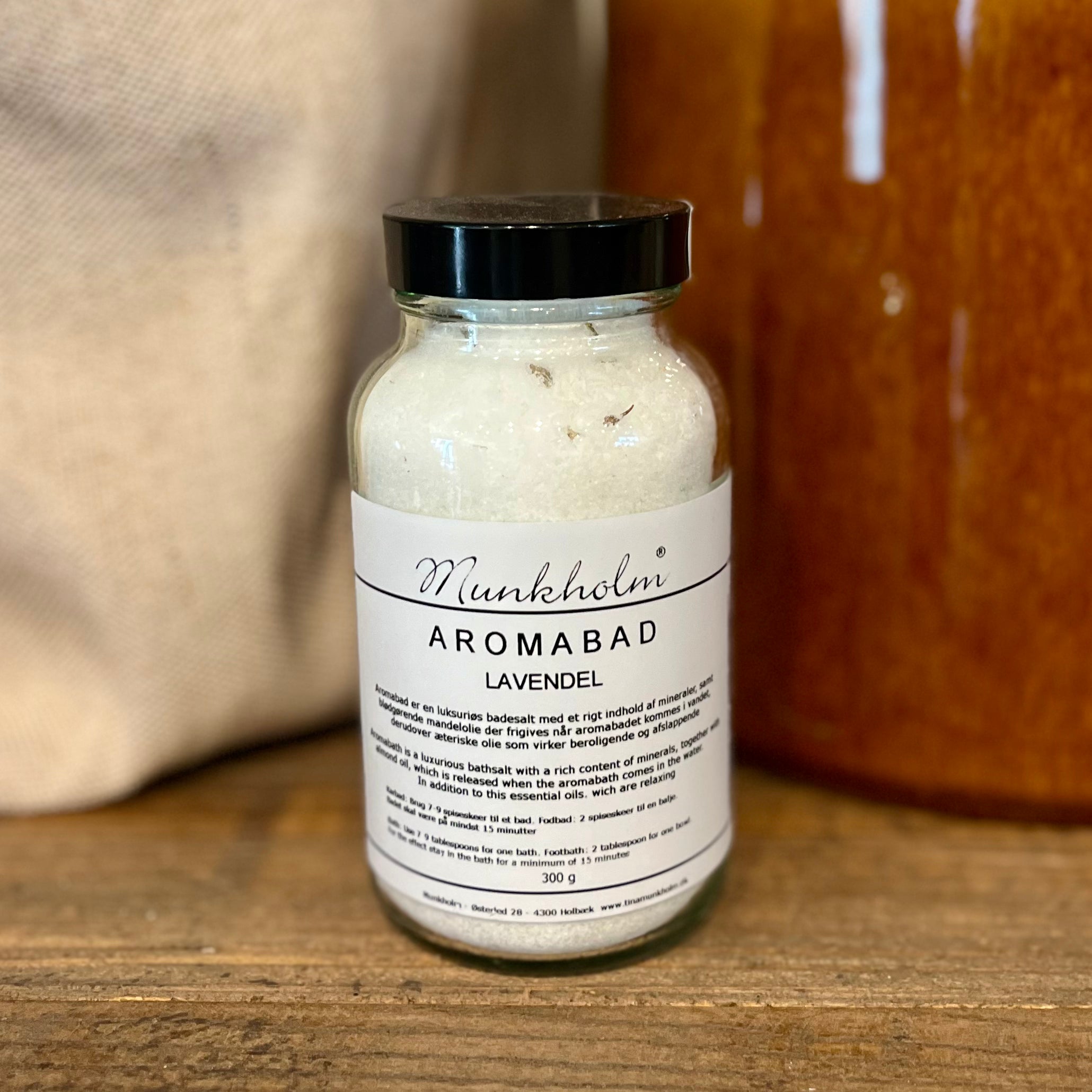 Lavendel badesalt fra Munkholm