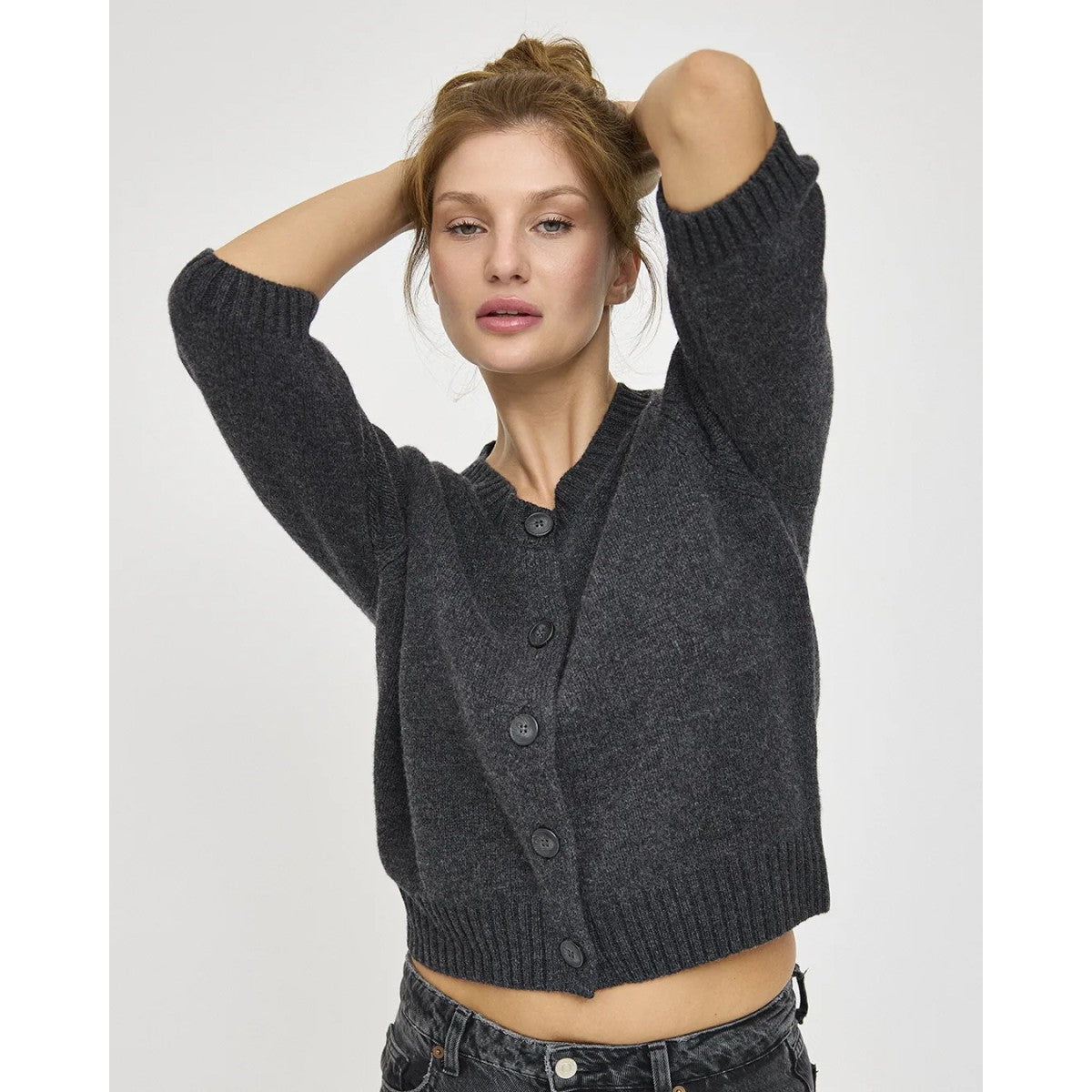 Gorridsen Design - Cathy cardigan antracit