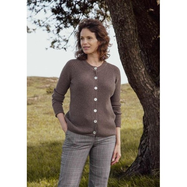 Gorridsen Design - Pallas cashmere cardigan cacao