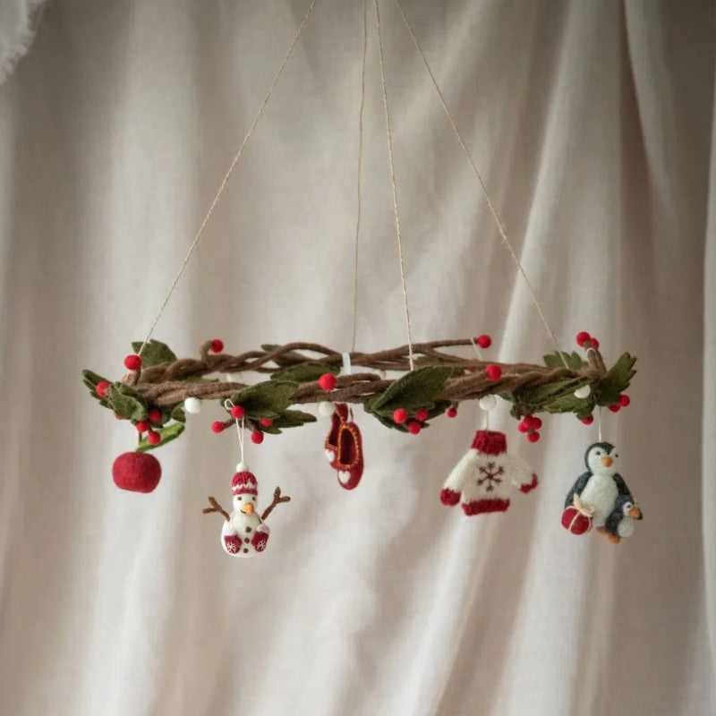 Gry & Sif - Julekrans ophæng