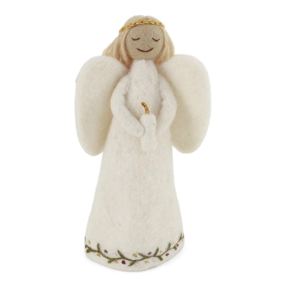 Gry & Sif - Engel med lys 20cm