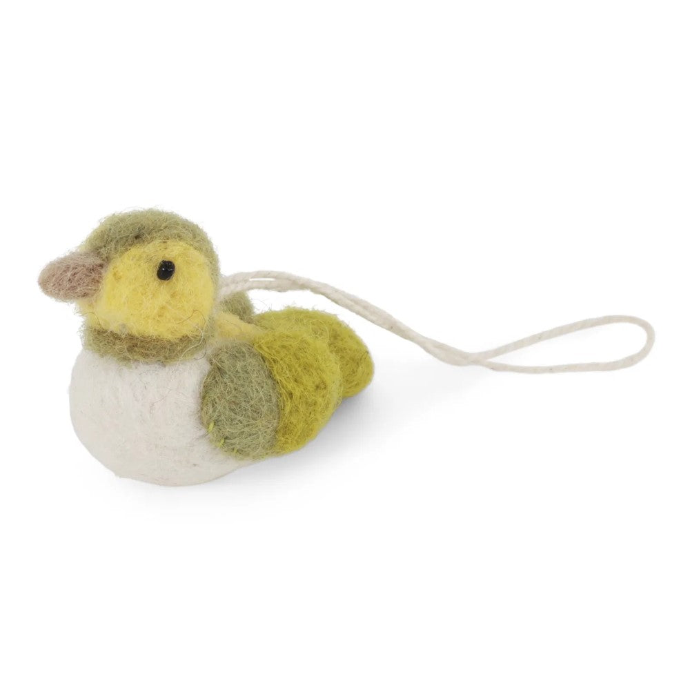 Gry & Sif - Grøn/hvid Mini spurv