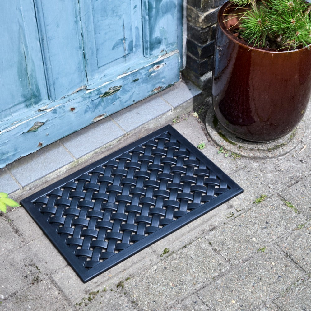 House Doctor - Flet gummi dørmåtte