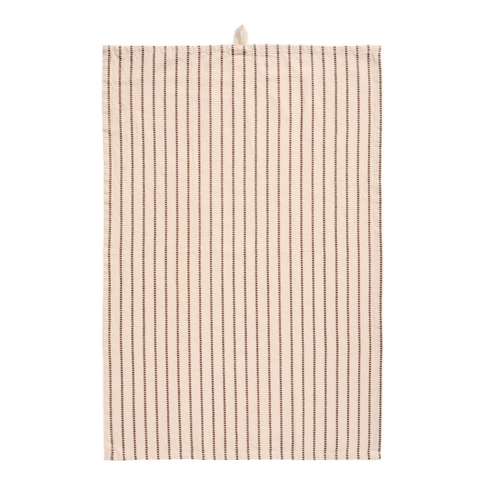 Ib Laursen - Dixie viskestykke med brune striber