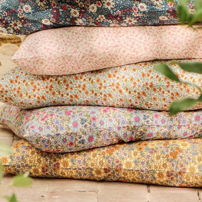 Ib Laursen - Pudebetræk 60cm Fuchsia, turkis, blå & Lilla