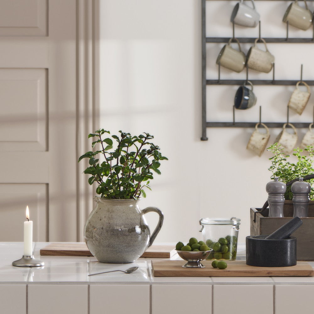 Grå Keramik vase til blomster