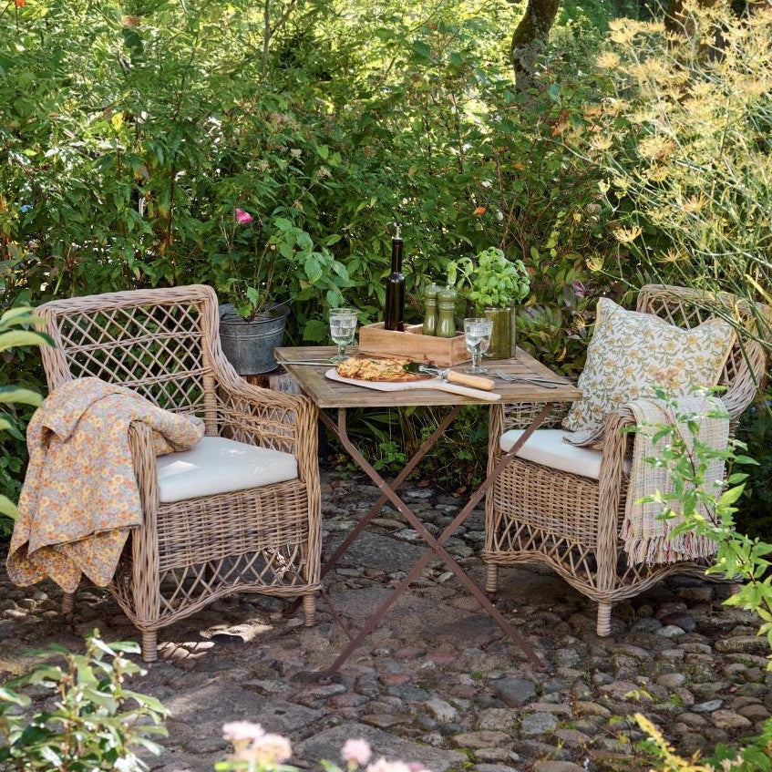 Ib Laursen - Quilt m/ gule blomster