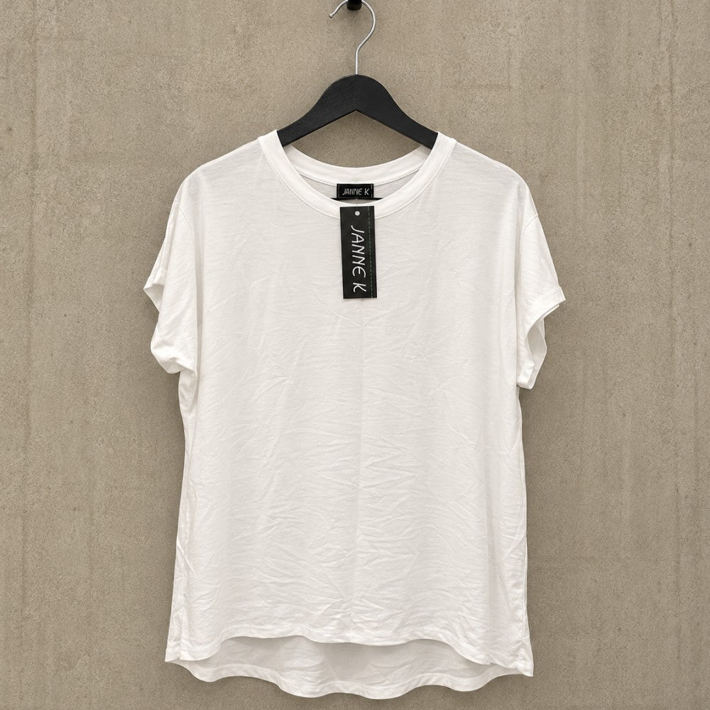 Janne K Basic t-shirt hvid