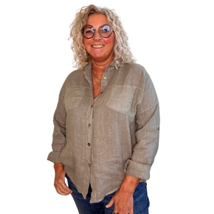 Janne K - Fango hørskjorte