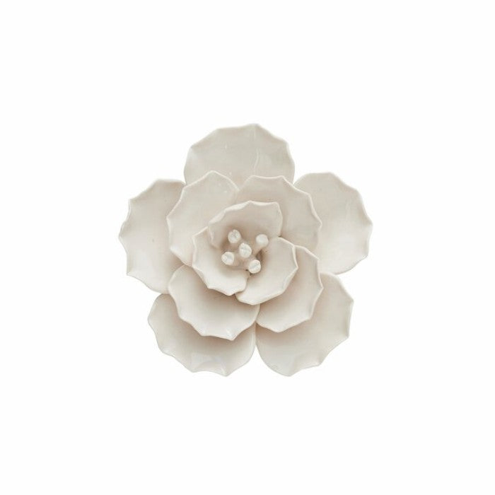 Lene Bjerre - Floria Keramik blomst creme