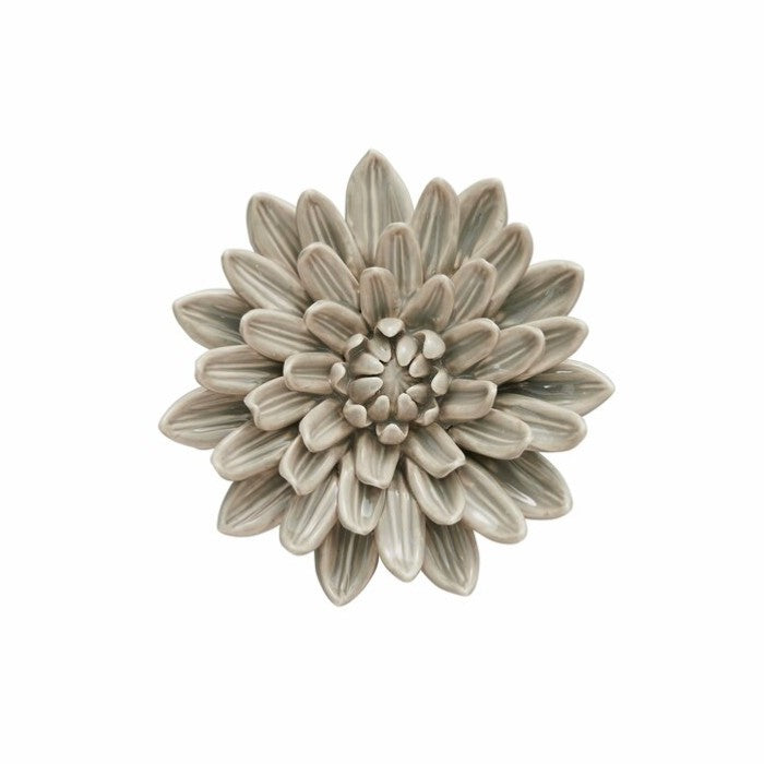 Lene Bjerre - Floria Keramik blomst grå