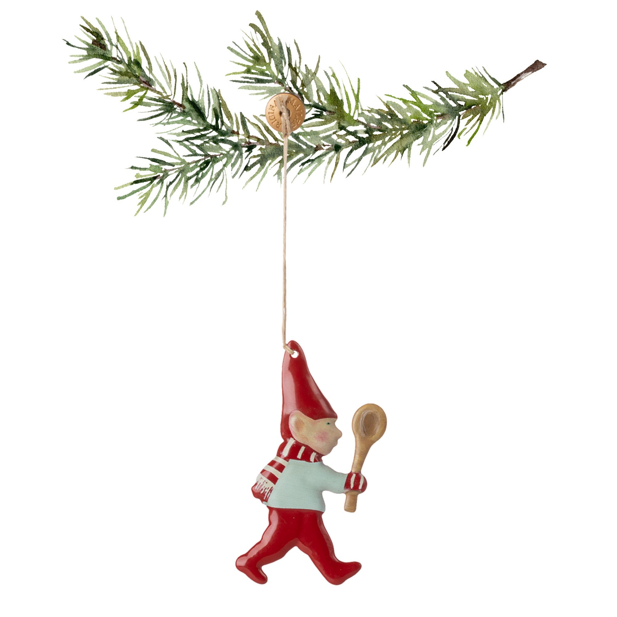 Maileg - Metal Nisse oph.