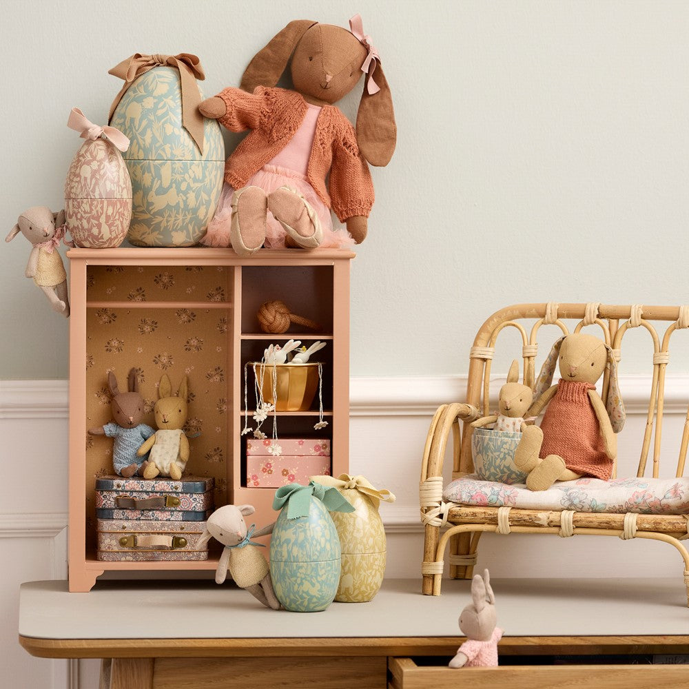 Maileg - Lyseblå påskeæg m/kanin