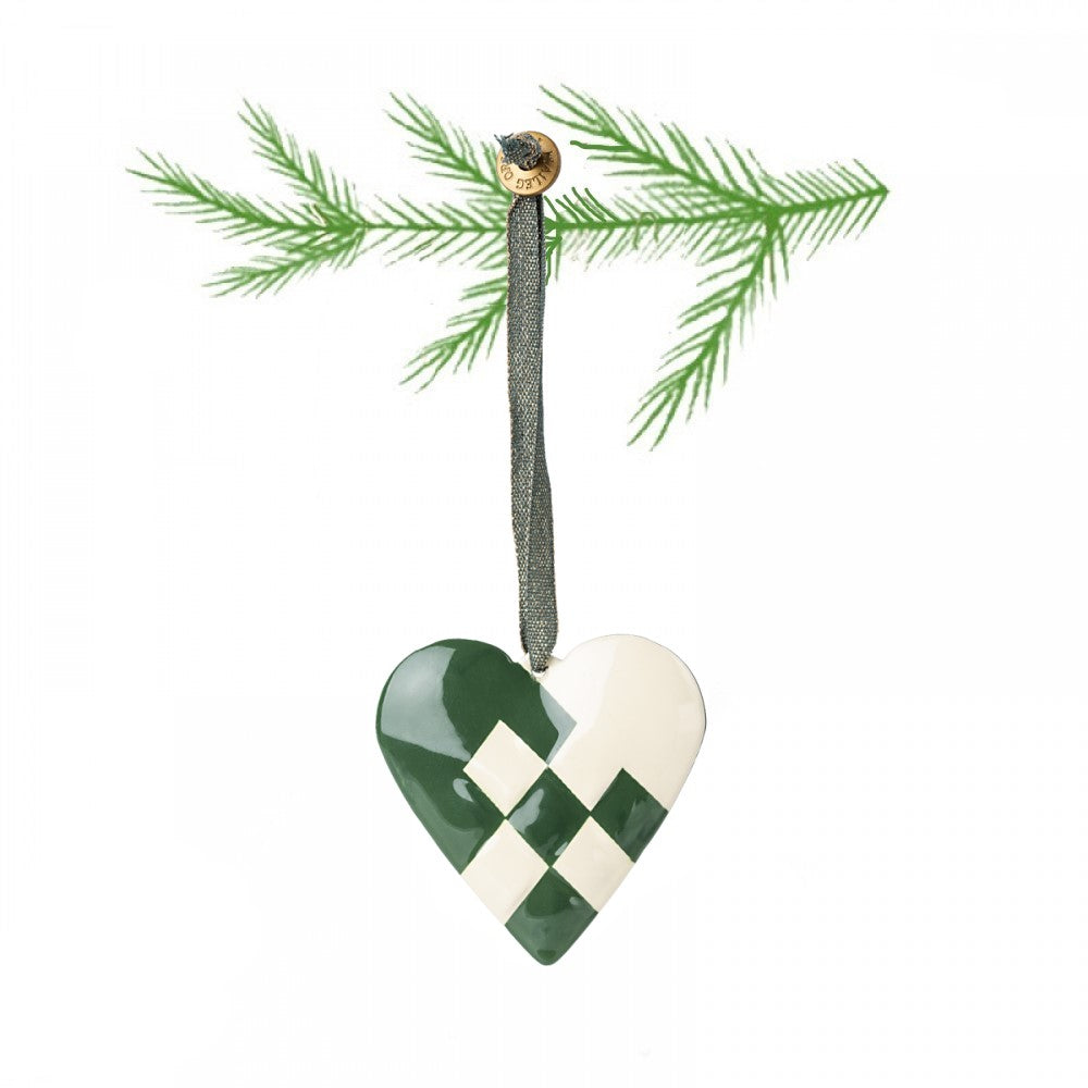 Maileg Jul - Oph. metal flethjerte