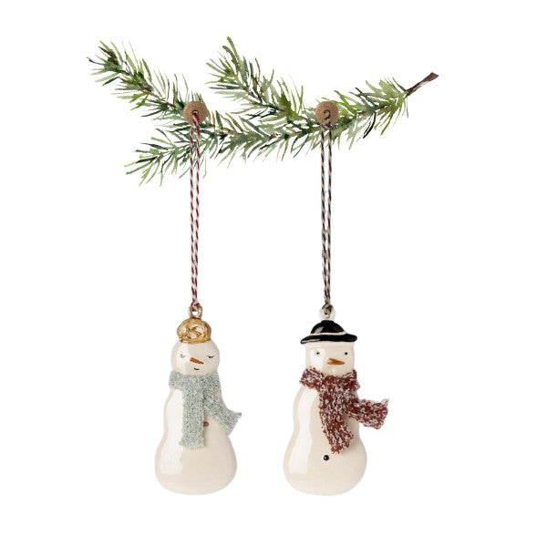 Maileg - Oph. 2 stk. metal snemænd