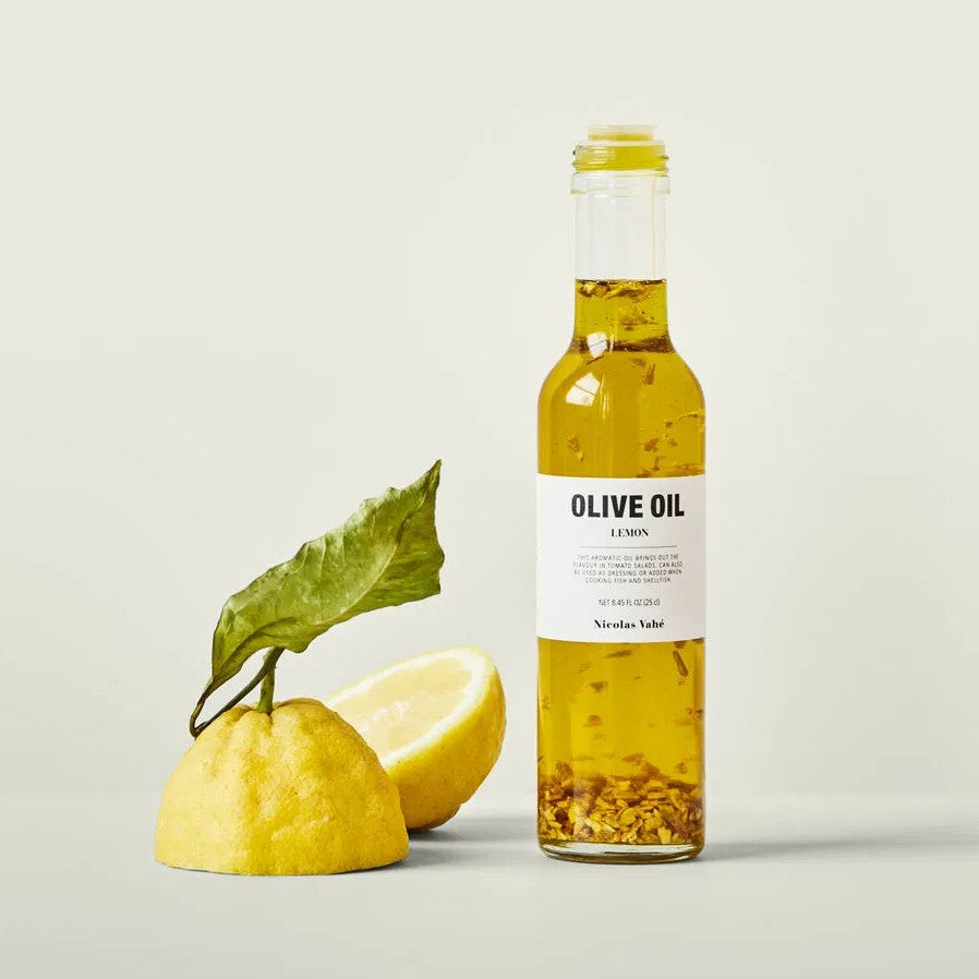 Olivenolie med citron skaller