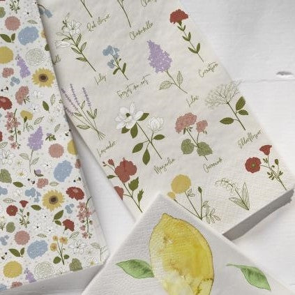 Ib Laursen - Grand Ma´s garden servietter