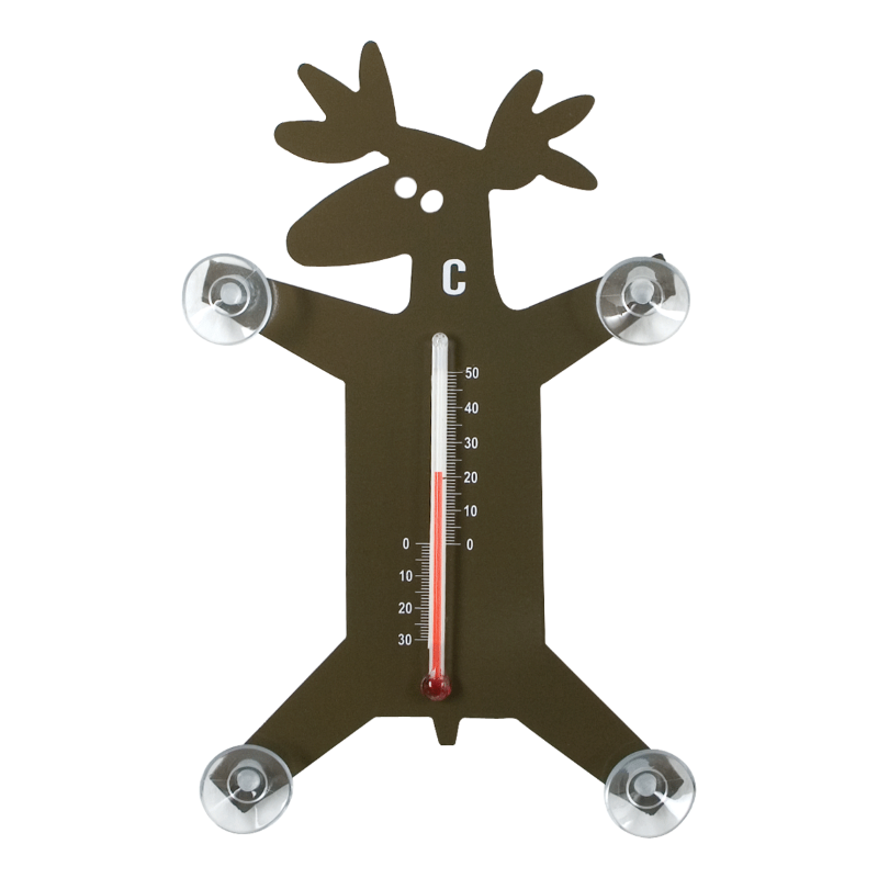 Pluto termometer m/sugekop - Elg