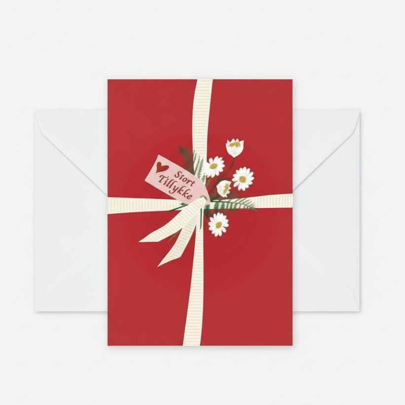 Vissevasse kort - Stort Tillykke