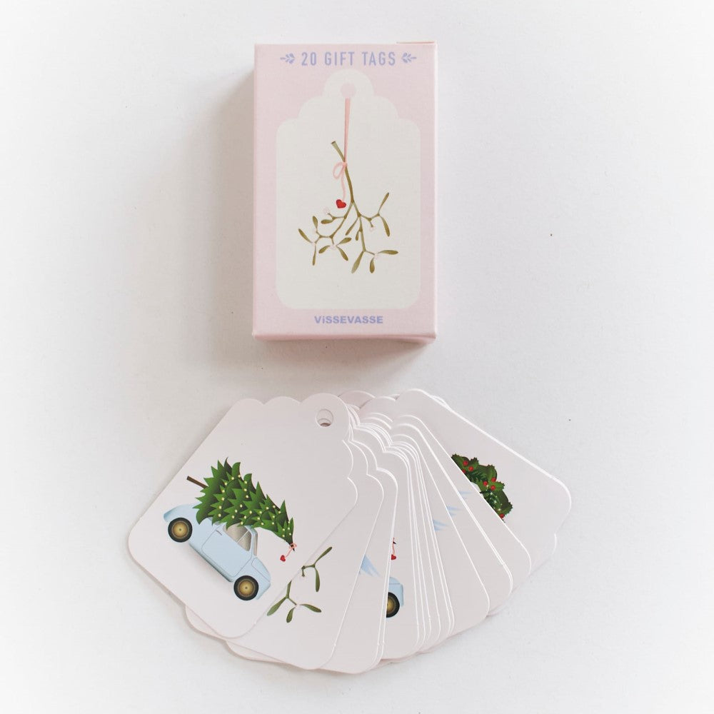 Vissevasse - Til & fra kort i æske
