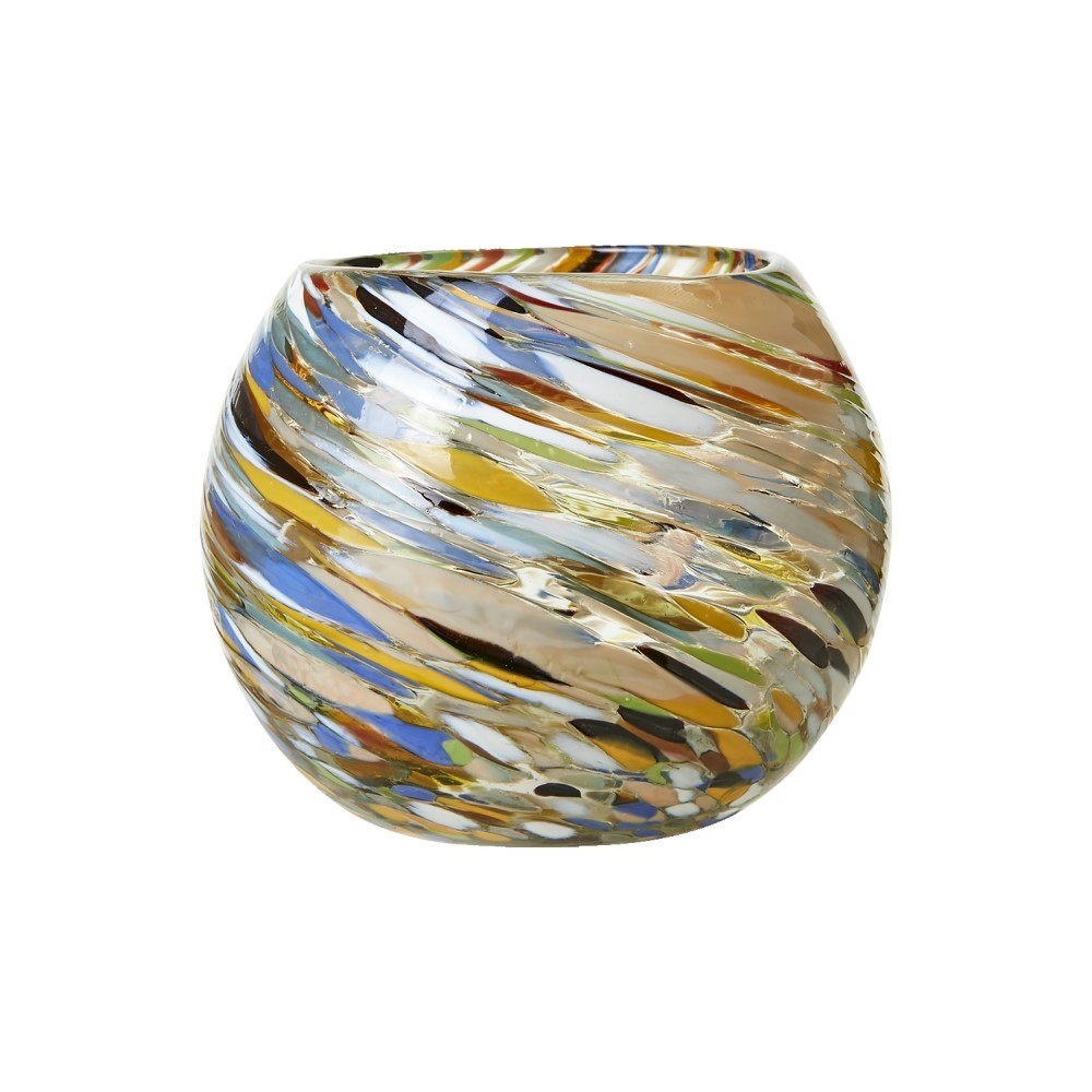 Affari - Multi col. glas H10cm