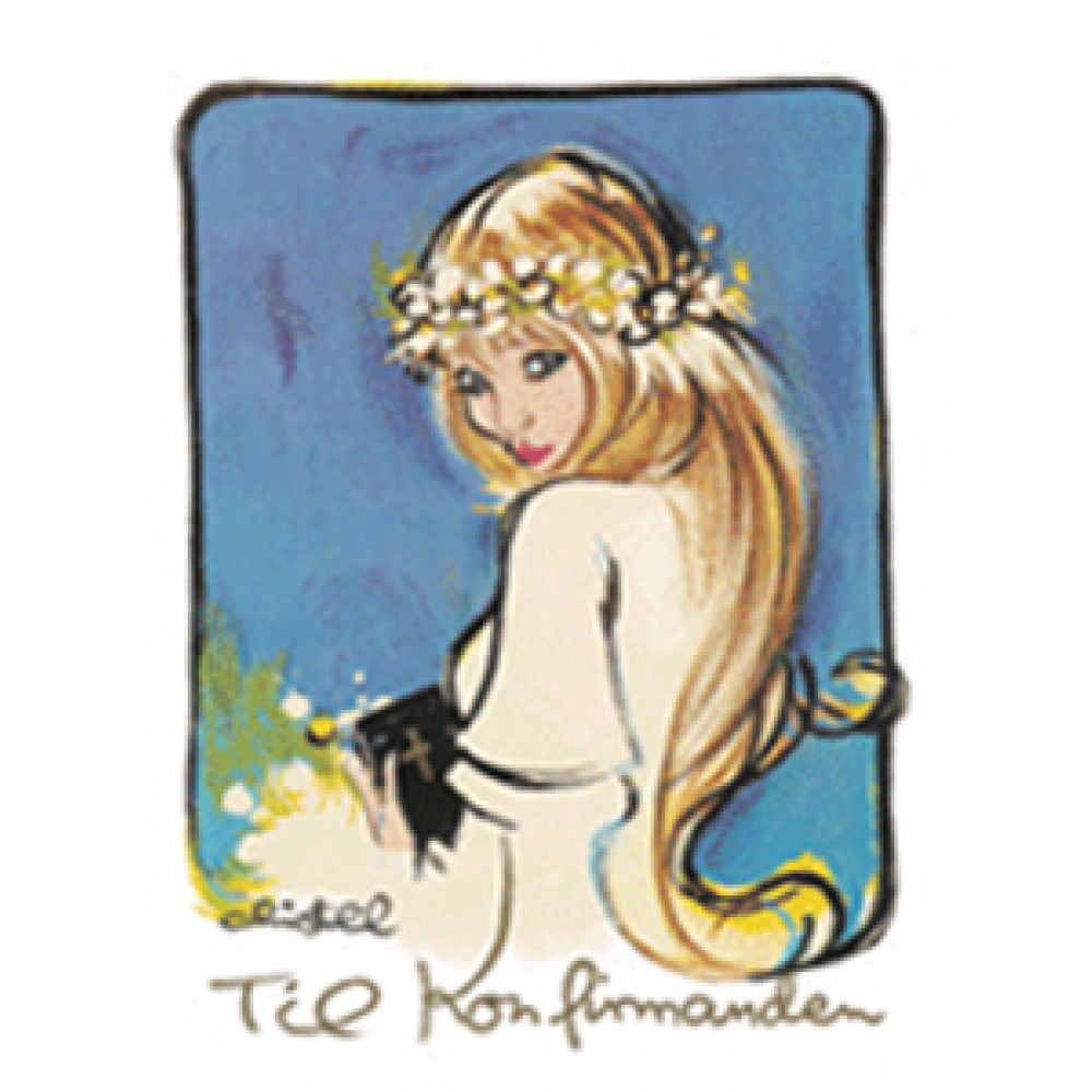 Christel - Konfirmand telegram 2