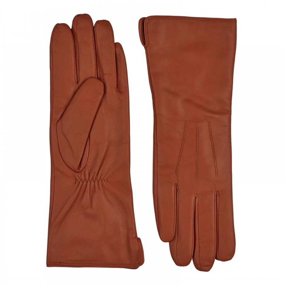 Natures Collection - Cognac skindhandsker