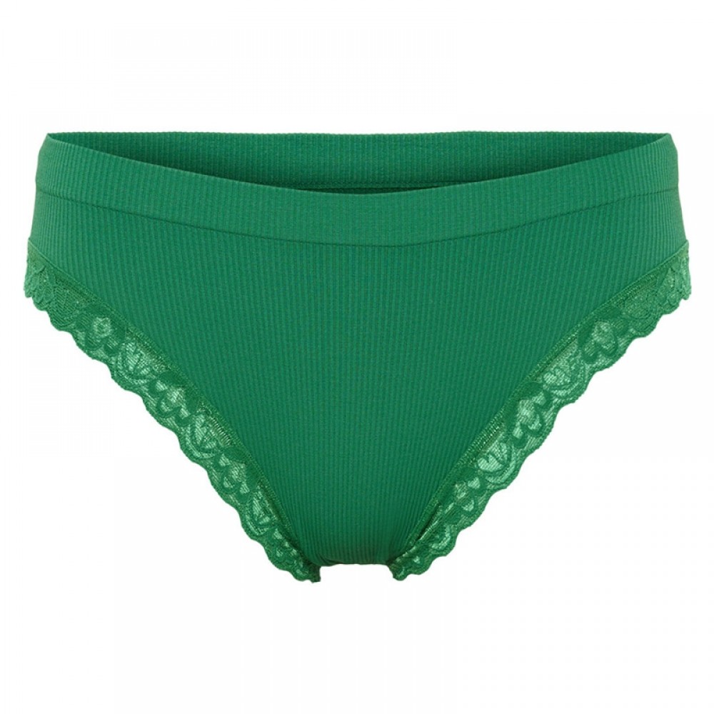 Feline rib trusse m/ blonde - Felce