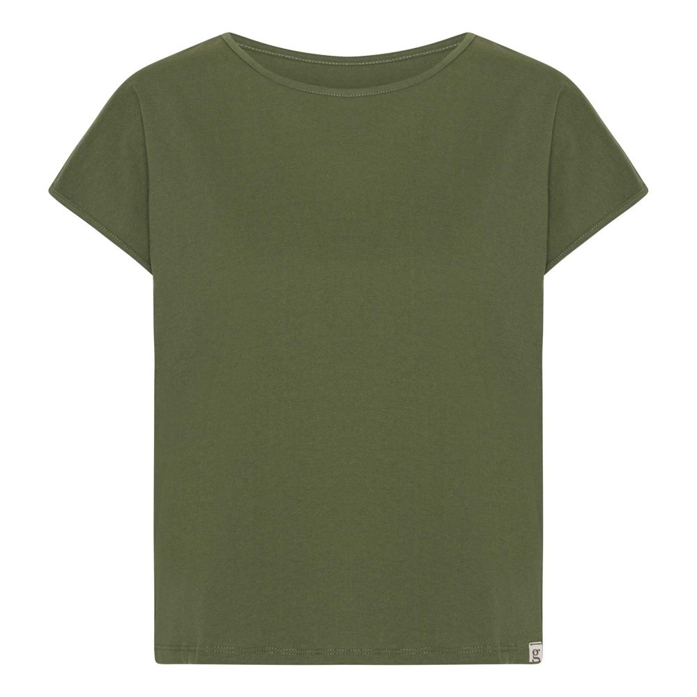 Grobund - Karen t-shirt Mosgrøn