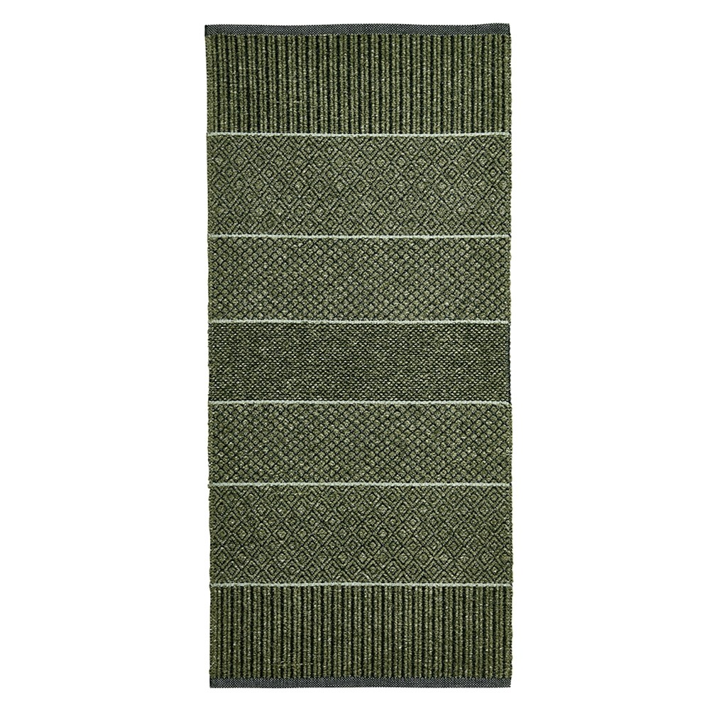 Horredsmattan - Bomuld/plast tæppe Alice olive