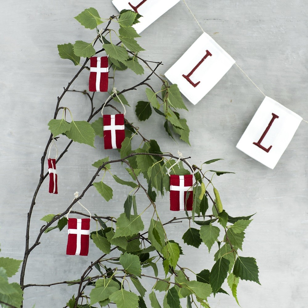 Langkilde & søn - 5 stk Pynteflag