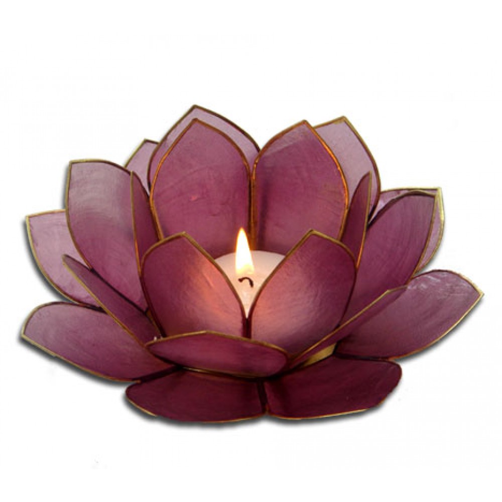 Lotus lysestage - Mørk Rosa