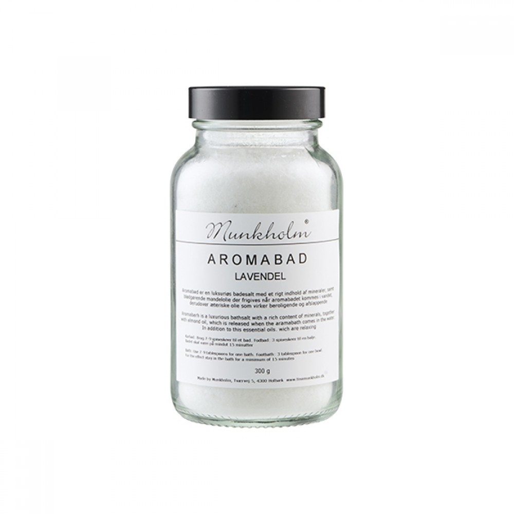 Munkholm Aromabadesalt - lavendel