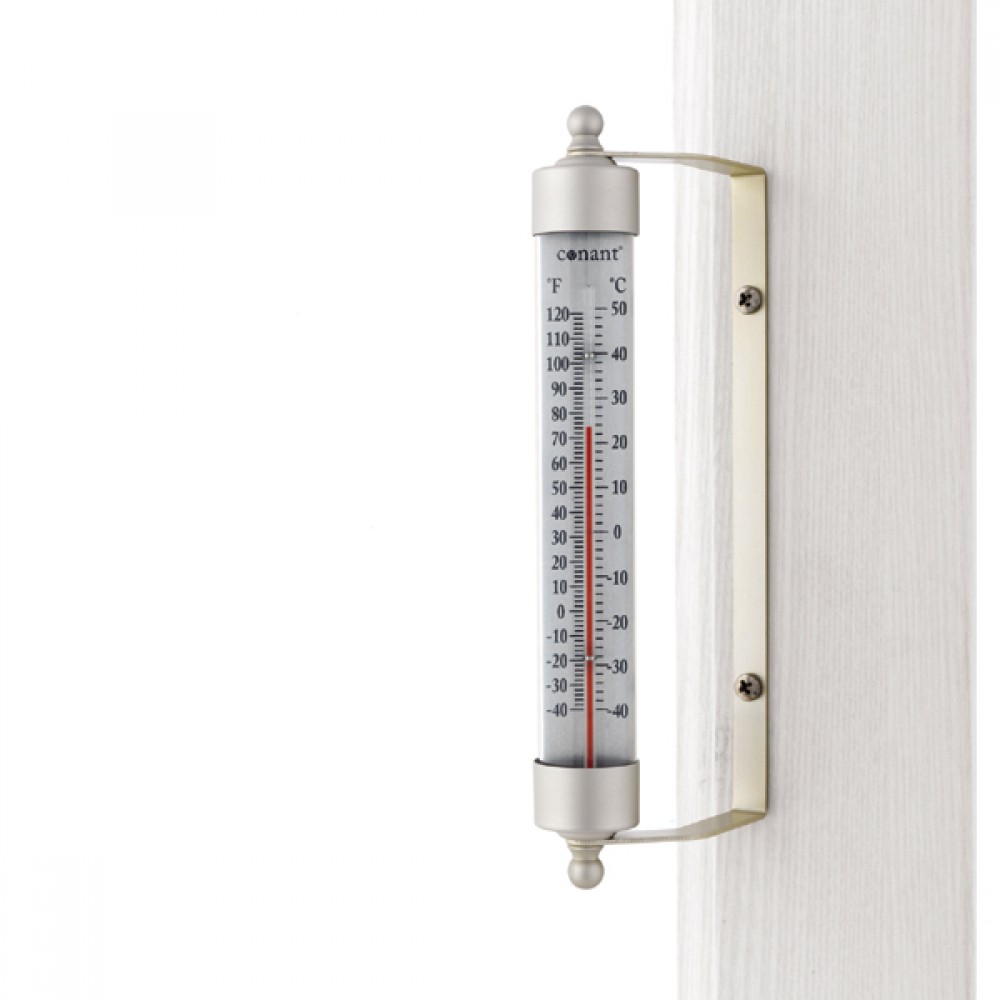 Udendørs termometer - aluminium