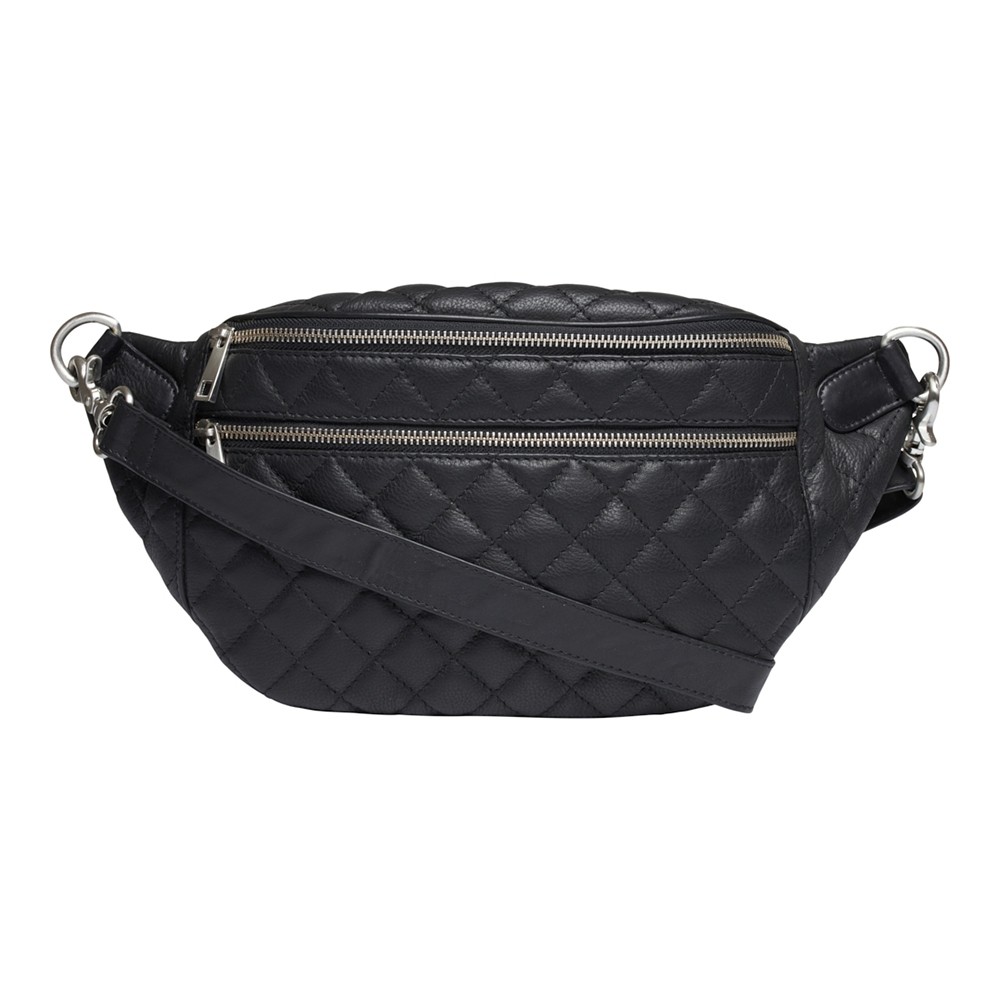 Tim & Simonsen - Jada Bumbag taske sort m/ sølv