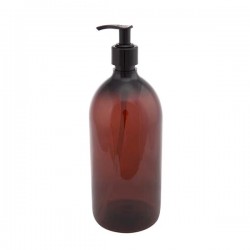Plastikflaskempumpebrun1liter-20