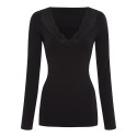Tim & Simonsen Belen Bluse L/Æ - sort