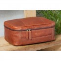 Corium - Square Toilettaske cognac