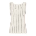 Grobund - Aase strik top beige