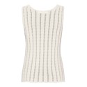 Grobund - Aase strik top beige
