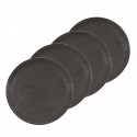 House Doctor - Rustic dark grey kage/frokost tallerken