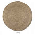 Ib Laursen - Natur jute tæppe 120cm