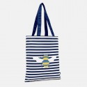 Joules - stribet canvas taske