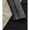 Rug Solid læder gulvtæppe - Grå